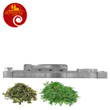 Automatic Chamomile Drying Sterilizing Microwave Equipment